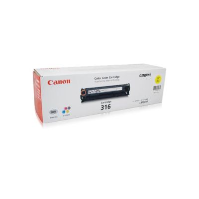 Canon Cartridge-316Y Fax Cartridge (Yel) for LBP-5050N 碳粉 #CARTRIDGE316Y-2 [香港行貨]