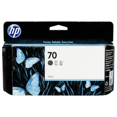 HP 70 Gray 130 ml Ink Cartridge C9450A