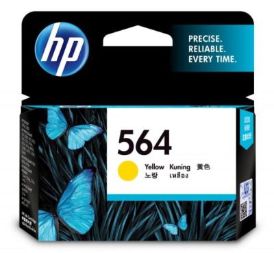 HP 564 CB320 YELLOW INK F/C5380/6380/5460 墨盒 #CB320WA [香港行貨]