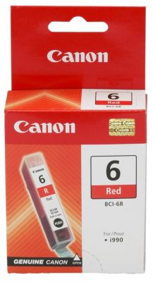 CANON BCI-6R RED INK FOR I990 墨盒 #4960999193304 [香港行貨]