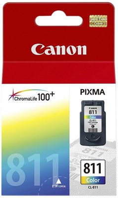 Canon CL-811 Colour Ink for MP 268/258/496/497/287 (3mlx3) 墨盒 #4960999617077 [香港行貨]