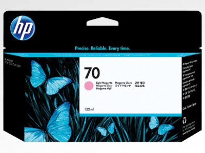 HP 70 Light Magenta 130 ml Ink Crtg C9455A