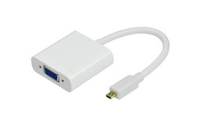 MICRO HDMI(D)/M TO VGA/F 15CM