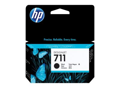 HP 711 38-ml Black Ink Cartridge CZ129A 墨盒 #CZ129A [香港行貨]