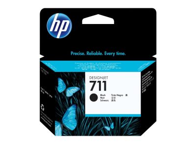 HP 711 80-ml Black Ink Cartridge CZ133A 墨盒 #CZ133A-2 [香港行貨]