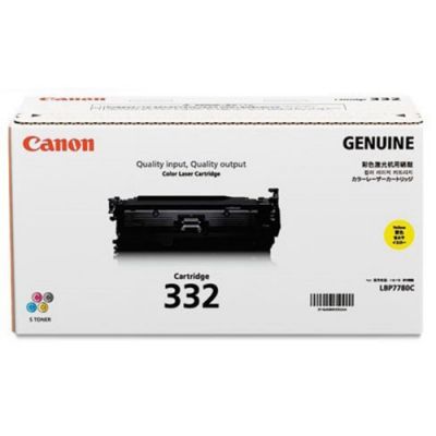 Canon Cartridge-332Y Yellow Toner F/ LBP7780C 碳粉 #CARTRIDGE332Y-2 [香港行貨]