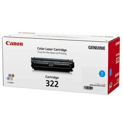 Canon Cartridge-322C Cyan Toner F /LBP9100CDN(7.5K PGS) 碳粉 #CARTRIDGE322C-2 [香港行貨]