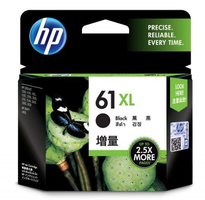 HP 61XL BK INK DJ1050/2050 CH563WA 墨盒 #CH563WA [香港行貨]