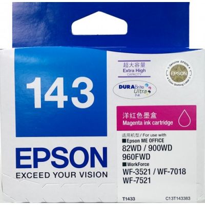 Epson C13T143383 Magenta Large Ink For ME900WD / 960FWD / 82WD 墨盒 [香港行貨] #T1433