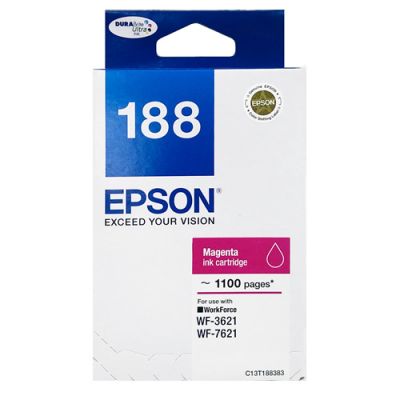 Epson C13T188383 Magenta Ink For WF-3621 / 7621 / 7721 墨盒 [香港行貨] #T188383