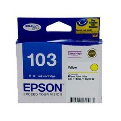 EPSON T103481(Y) INK FOR TX600/T40 墨盒 [香港行貨] #T103481