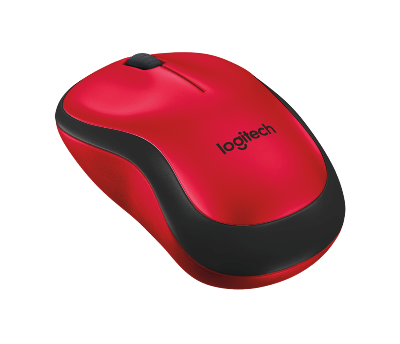 Logitech M221 SILENT無線靜音滑鼠(紅色) #LGTM221RD [香港行貨]