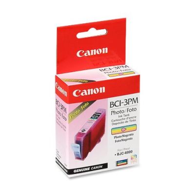 CANON BCI-3PM PHOTO MAGENTA INK FOR BJC-6000/3000, S400/450 #4960999866604 [香港行貨]