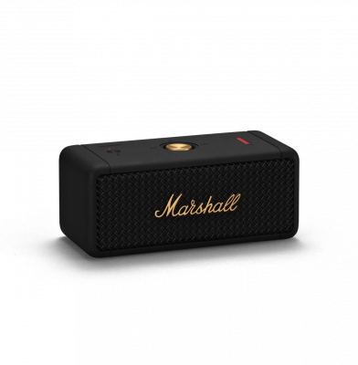 Marshall Emberton Bluetooth Speaker 無線便攜喇叭 - Black & Brass 黑銅色 #MHP-95696 [香港行貨]