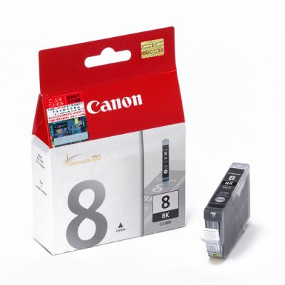 Canon CLI-8BK Black Ink Cartridge for iP4200/4300/4500/5200/5300 墨盒 #4960999272641 [香港行貨]