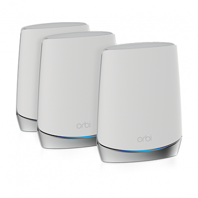 NETGEAR Orbi RBK753 Mesh WiFi 6 AX4200 Router (3P) 專業級三頻路由器 #RBK753 [香港行貨]