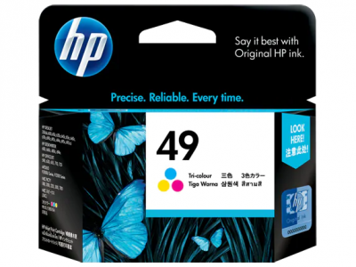 HP 49 Color Ink for DeskJet 610C, 600, 640C, 660C, 690C, 692C 51649AA 墨盒 #0725184724800 [香港行貨]