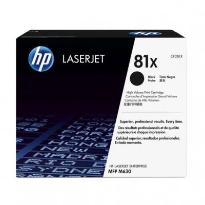 HP 81X Black LaserJet Toner Cartridge 碳粉 #CF281X