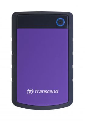 TRANSCEND 25H3 2.5" USB 3.0 HDD - 2TB (PURPLE) 可攜式外接硬碟 #25H3P2T [香港行貨]