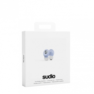 sudio TOLV PASTEL BLUE Bluetooth True Wireless Headset 藍牙真無線耳機 (粉藍色) #SU-TLVPBL【香港行貨】