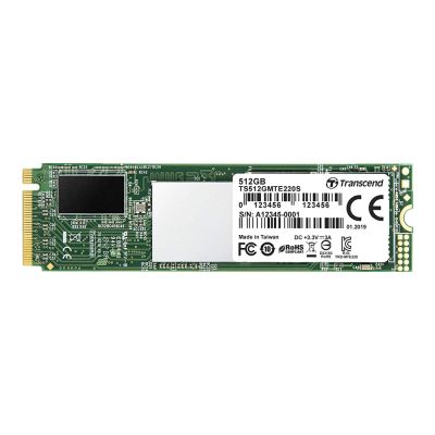 Transcend PCIe M.2 220S SSD 512GB 固態硬碟 #TS512GMTE220S [香港行貨]