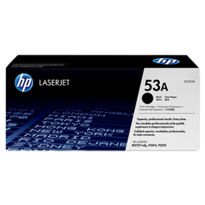 HP Toner Cartridge for LaserJet P2014/P2015/M2727 Series (3000 pages) #Q7553A