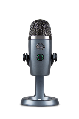 Blue Yeti Nano Microphone Shadow Grey 雪人 專業錄音直播麥克風 #988-000452 [香港行貨] (2年保養)