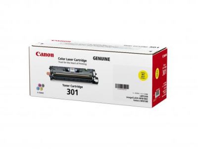 Canon CRG-301Y Yellow Toner for LBP-5200 / MF8180C 碳粉 #CRG301Y-2 [香港行貨]