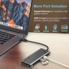 WAVLINK Thunderbolt 3 to Dual DP 5K@60Hz / Dual 4K@60Hz Adapter 擴展器  #WL-UTD05 [香港行貨]