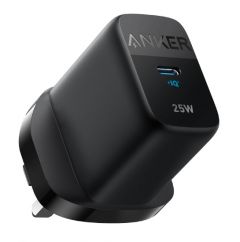 牆插充電器 Charger 安克 Anker 312 充電 (Ace 2, 25W)  PPS 安全 Type-C #A2642K11 [香港行貨]