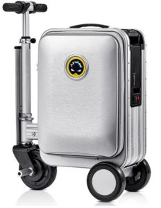 Luggage 騎行登機箱 Airwheel 代步旅行箱 SE3S 智慧行李箱 20" 20吋 20L 銀色 Silver登機 飛機 #AW-SE3S-SL (豪華版) [香港行貨]