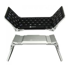 Keyboard 三折疊 Foldable 鍵盤 iClever 鋁製 IC-BK03 機身 Bluetooth 藍牙 BK03 #IC-BK03 [香港行貨]