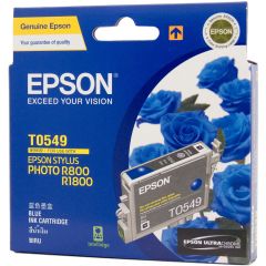 EPSON T0549 BLUE INK FOR PHOTO R800/1800 墨盒 [香港行貨] #0010343604988