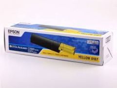 C13S050187 EpsonToner for Aculaser C1100/ CX11N / CX11NF(Yellow,