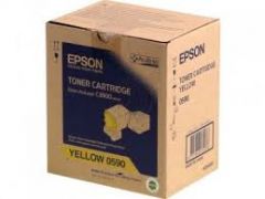 C13S050590 EpsonYellow Toner F/C3900N/DN(6,000 Pages)