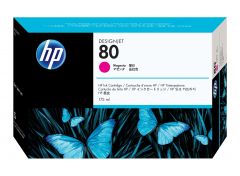 HP 80 Magenta Ink Cartridge,175ml,WW for DesignJet 1050 series C4874A