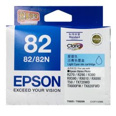 Epson C13T112580 Light Cyan Ink For TX800 墨盒 [香港行貨] #T112580