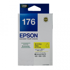 Epson C13T176483 Yellow Economic ink For XP-102 / 202 墨盒 [香港行貨] #T176483