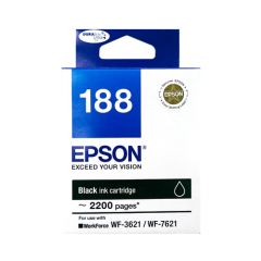 Epson C13T188183 Black Ink For WF-3621 / 7621 / 7721 墨盒 [香港行貨] #T188183