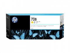 HP 728 300-ml Yellow Ink Crtg F9K15A