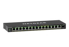 Netgear 16-Port High-Power PoE+ Gigabit Ethernet Plus Switch (231W) with 1 SFP Port #GS316EPP [香港行貨] (5年保養)