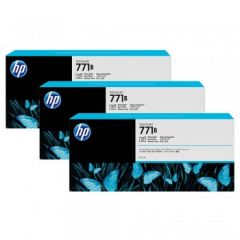 HP 771B Light Gray Ink Cartridge 3-Pack B6Y30A