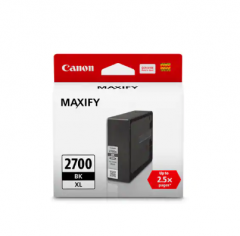 Canon PGI-2700XLB Black XL for MAXIFY MB5370/MB5070/IB4070 墨盒 #PGI-2700XLB [香港行貨]