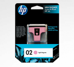 HP 02 AP Light Magenta Ink Cartridge for PS 3110/3310/8230 墨水 [香港行貨] #0882780119123